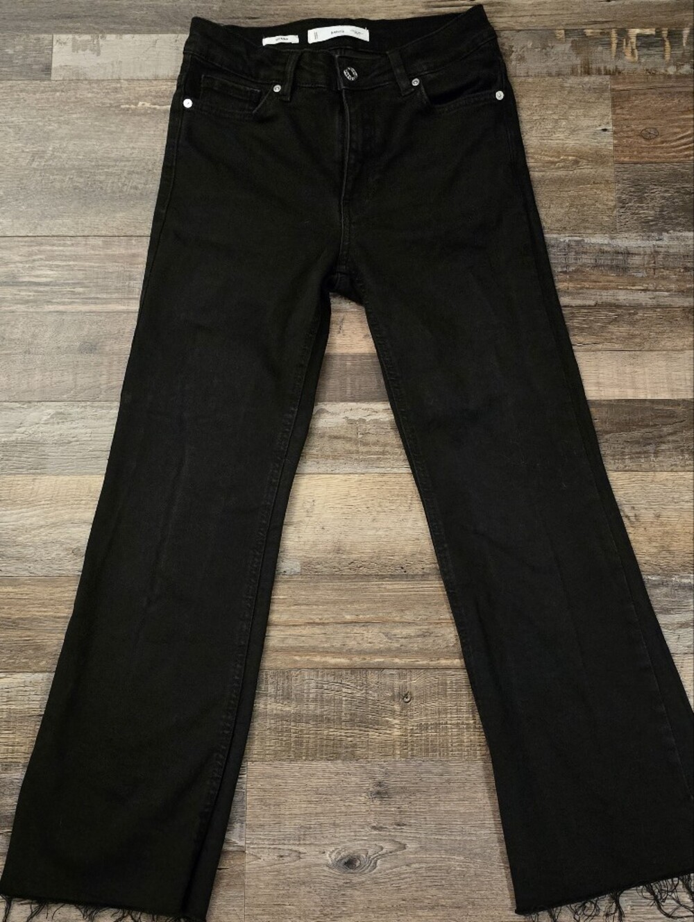 Mango MNG Medium-rise flared jeans Size 4